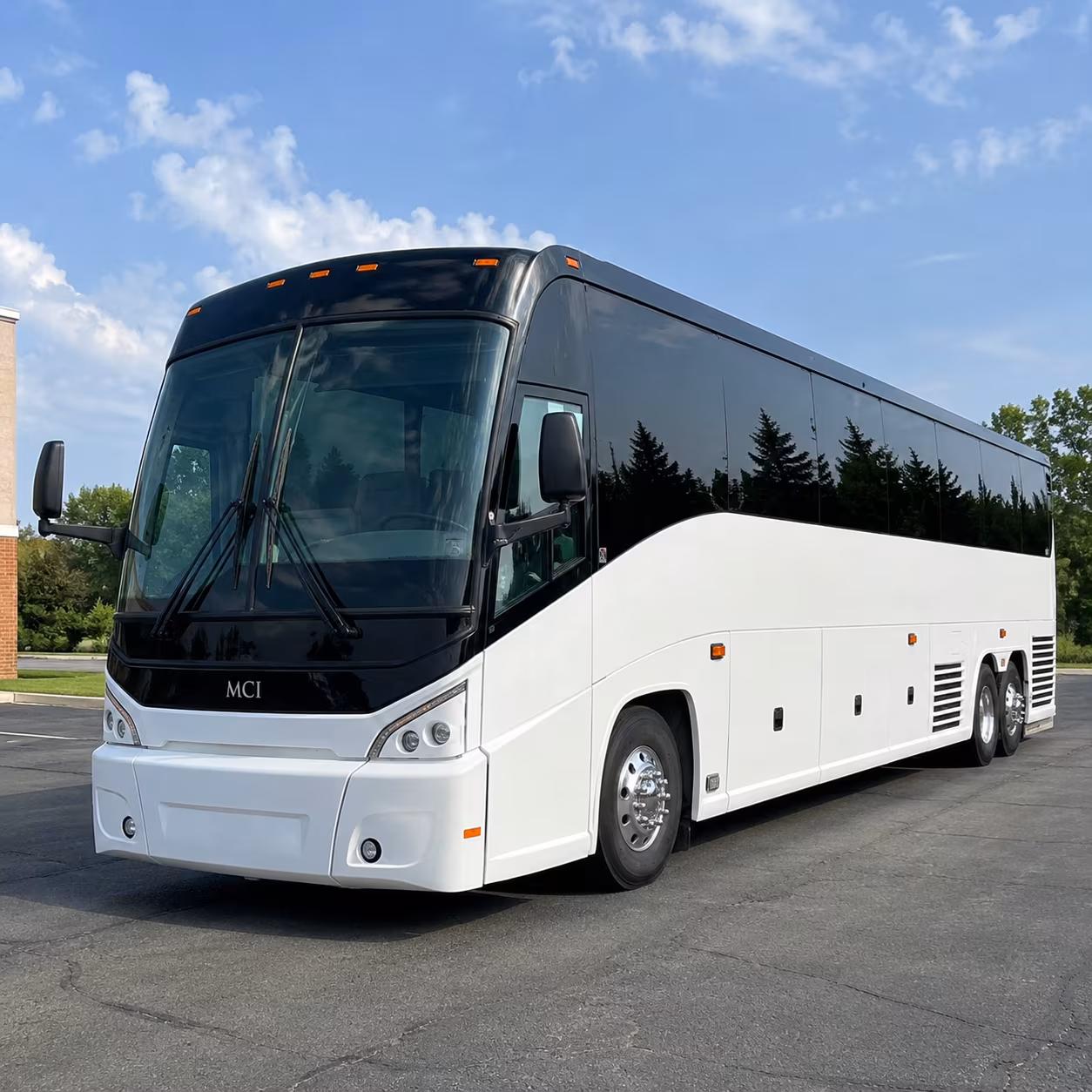jersey city charter bus services exterior
