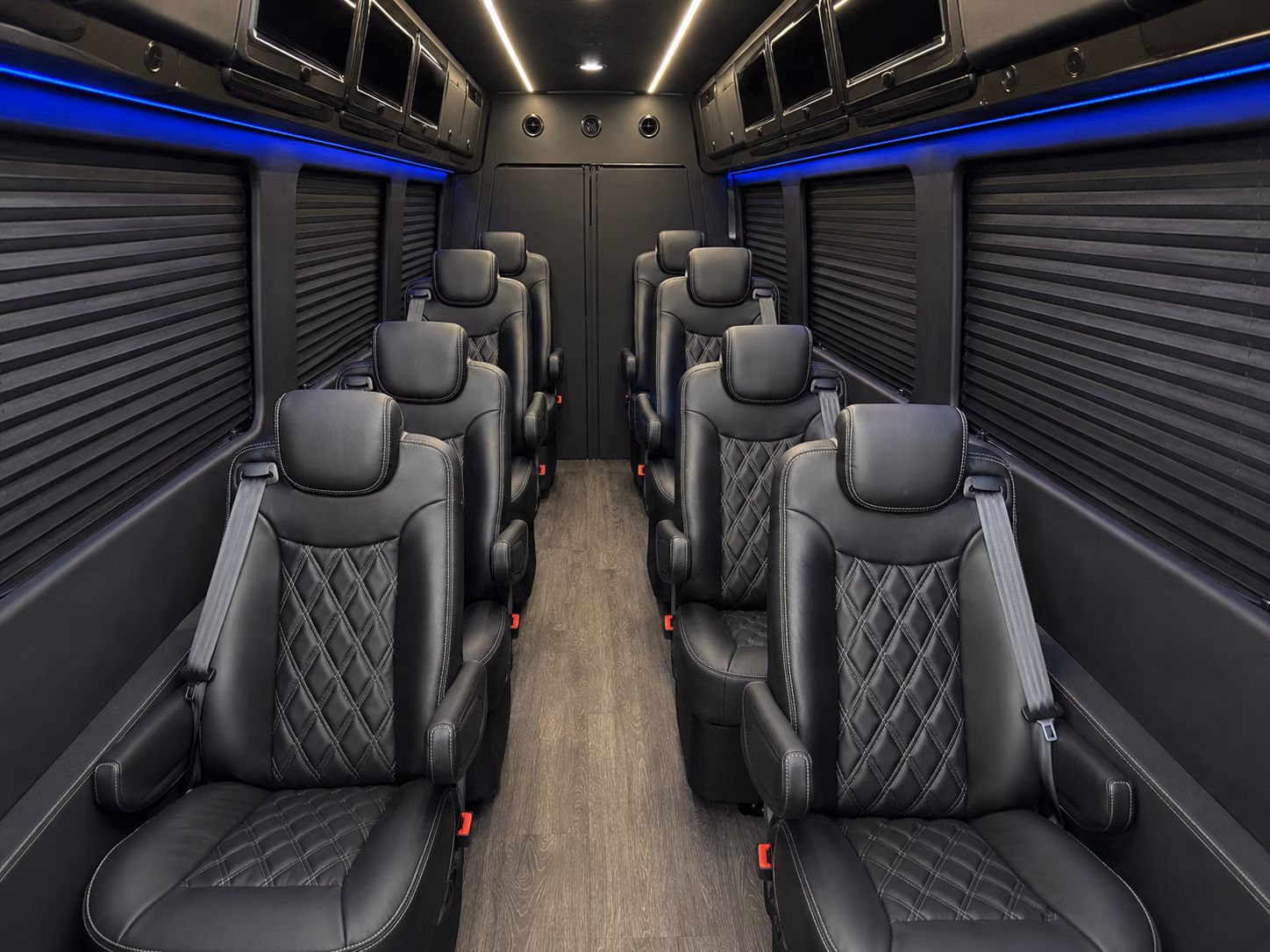 jersey city parking shuttle and park and ride bus rentals
